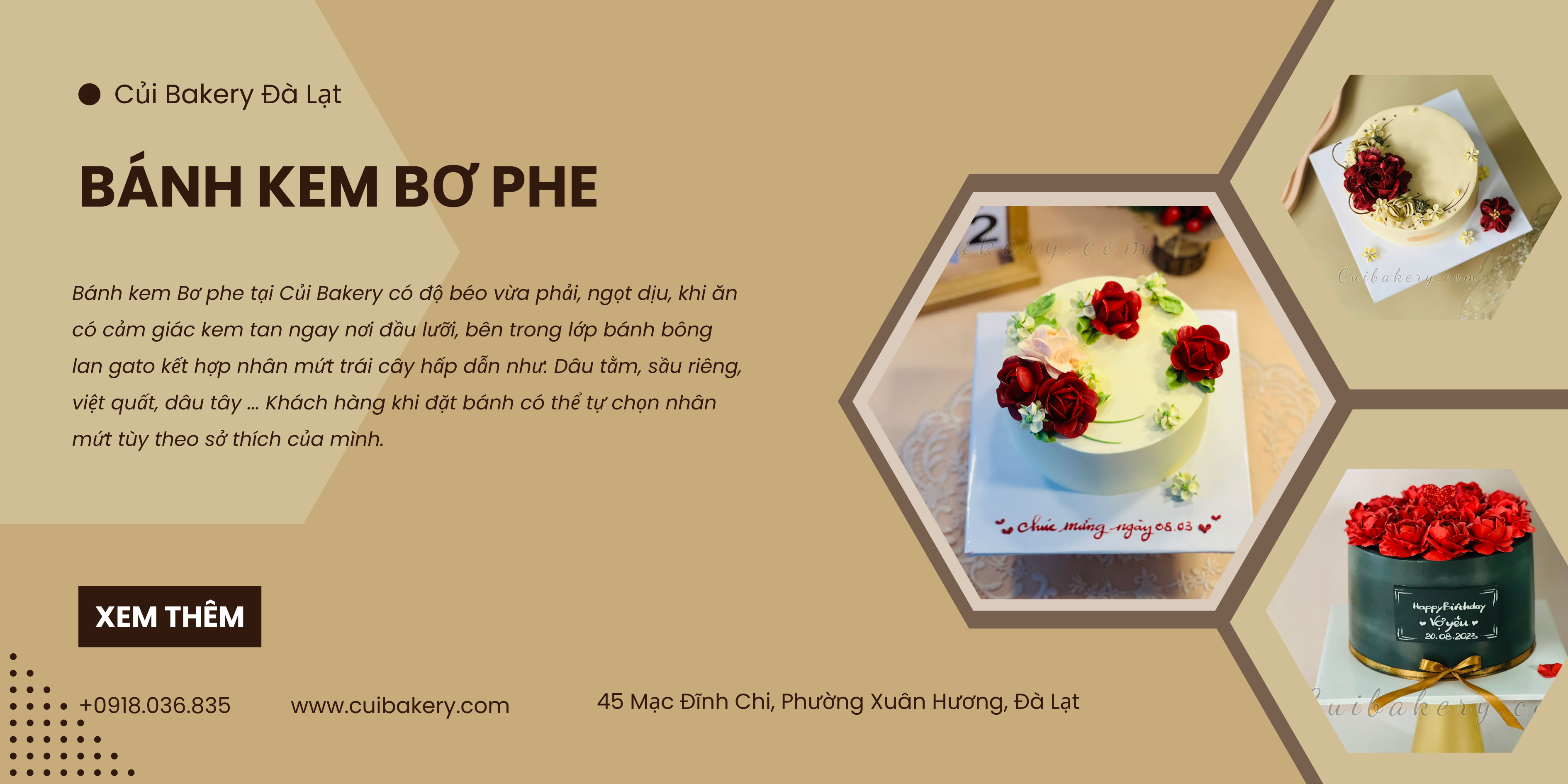Bánh kem bơ